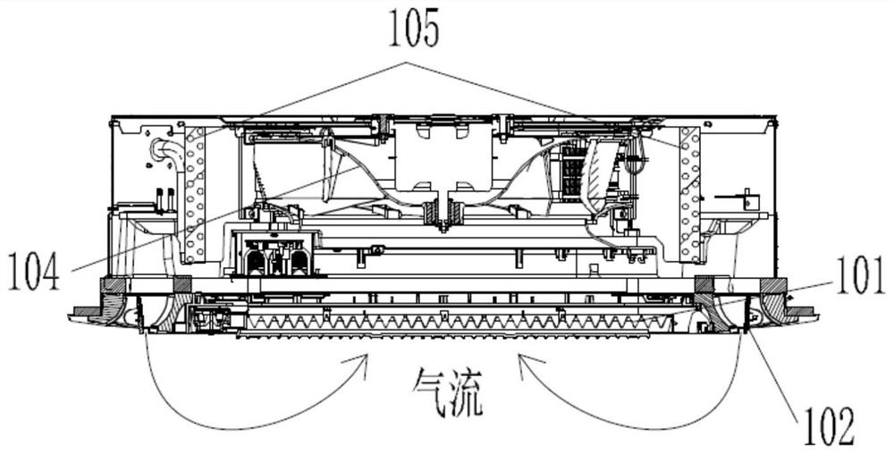 Purification and sterilization method and device for air conditioner and air conditioner