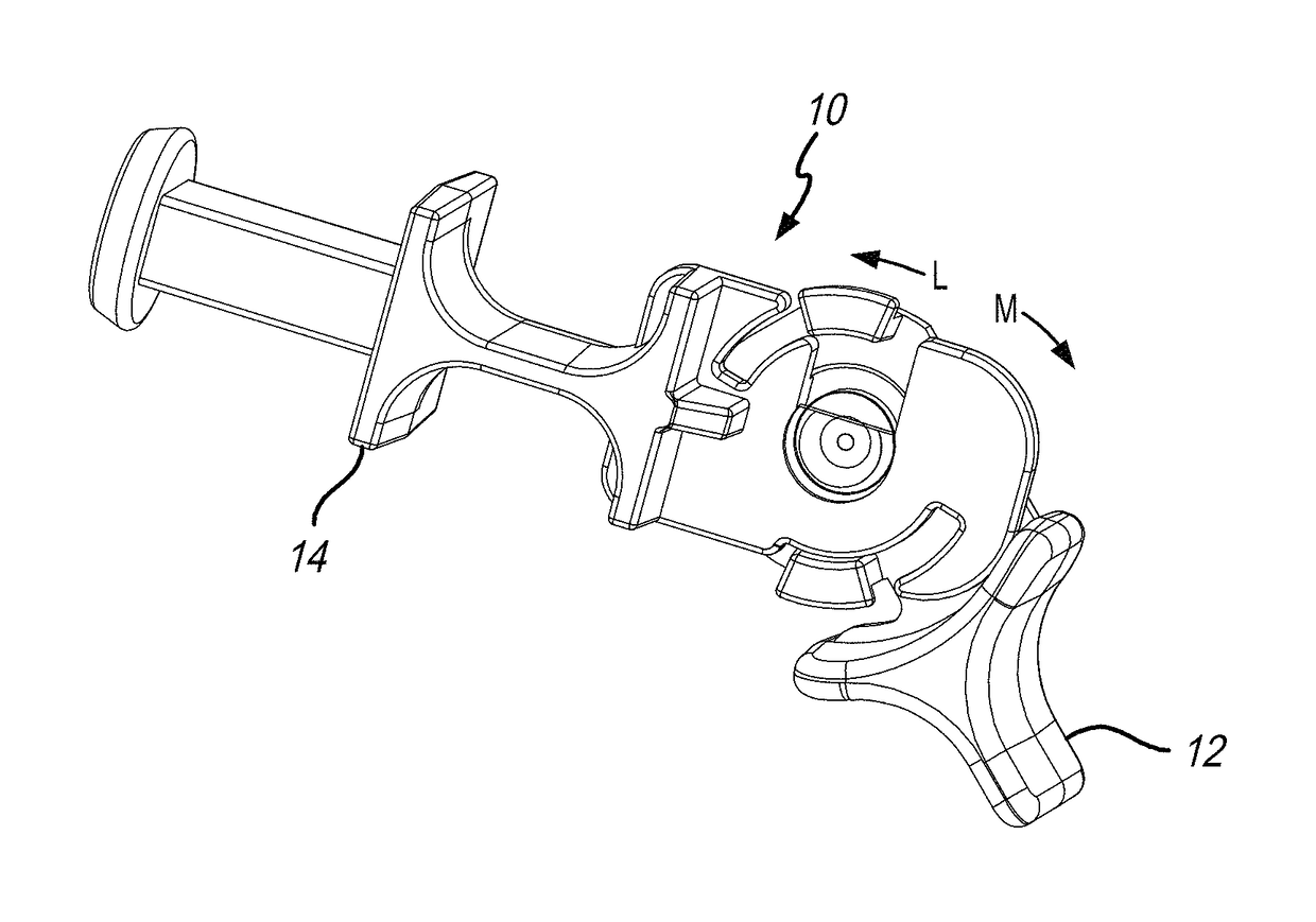 Lens holder method