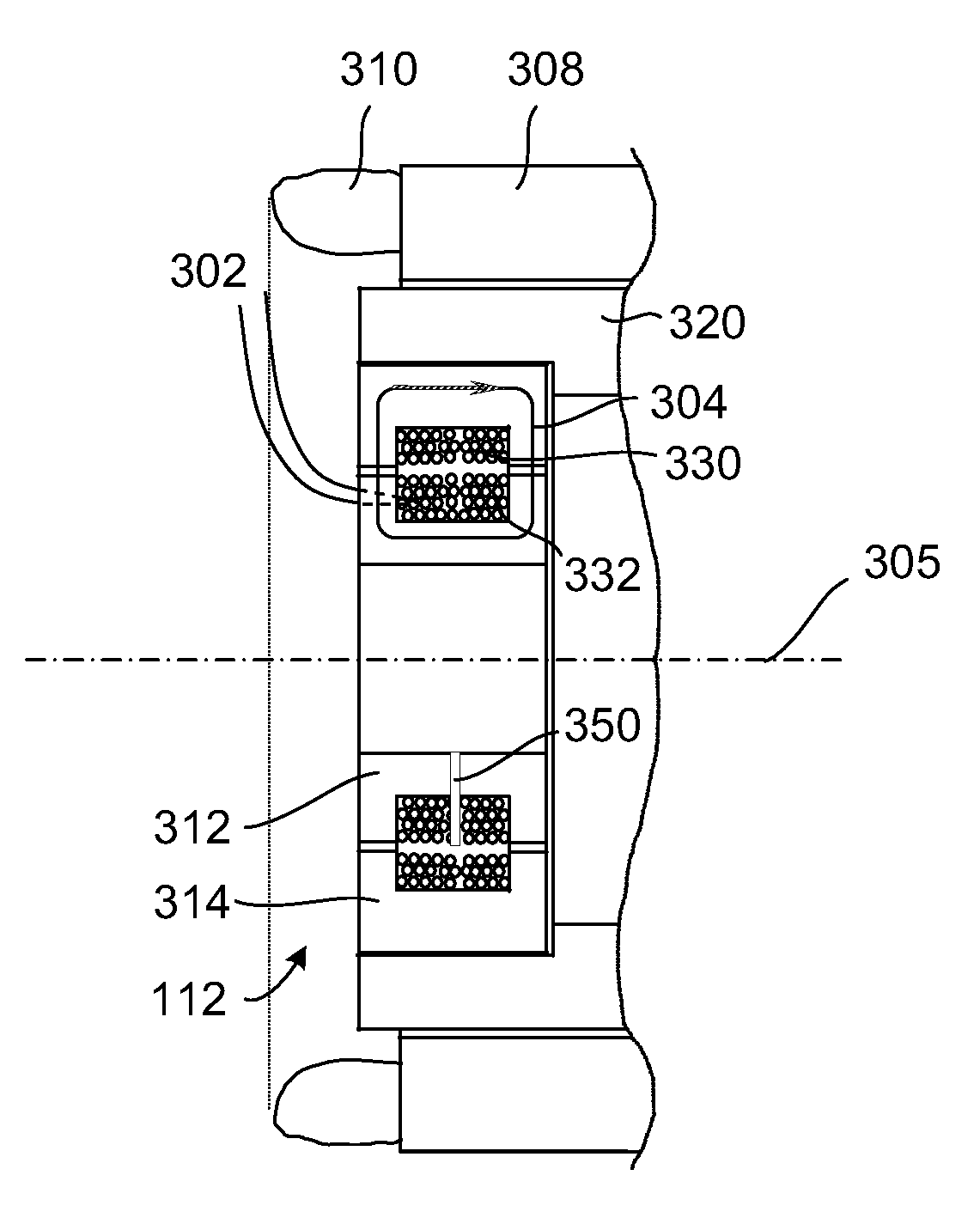 High frequency rotary transformer for synchronous electrical machines