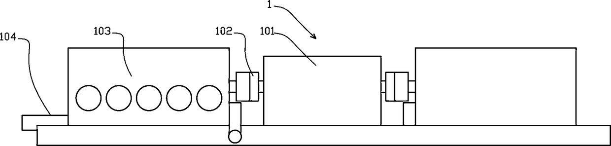 Fracturing system pressure test control method