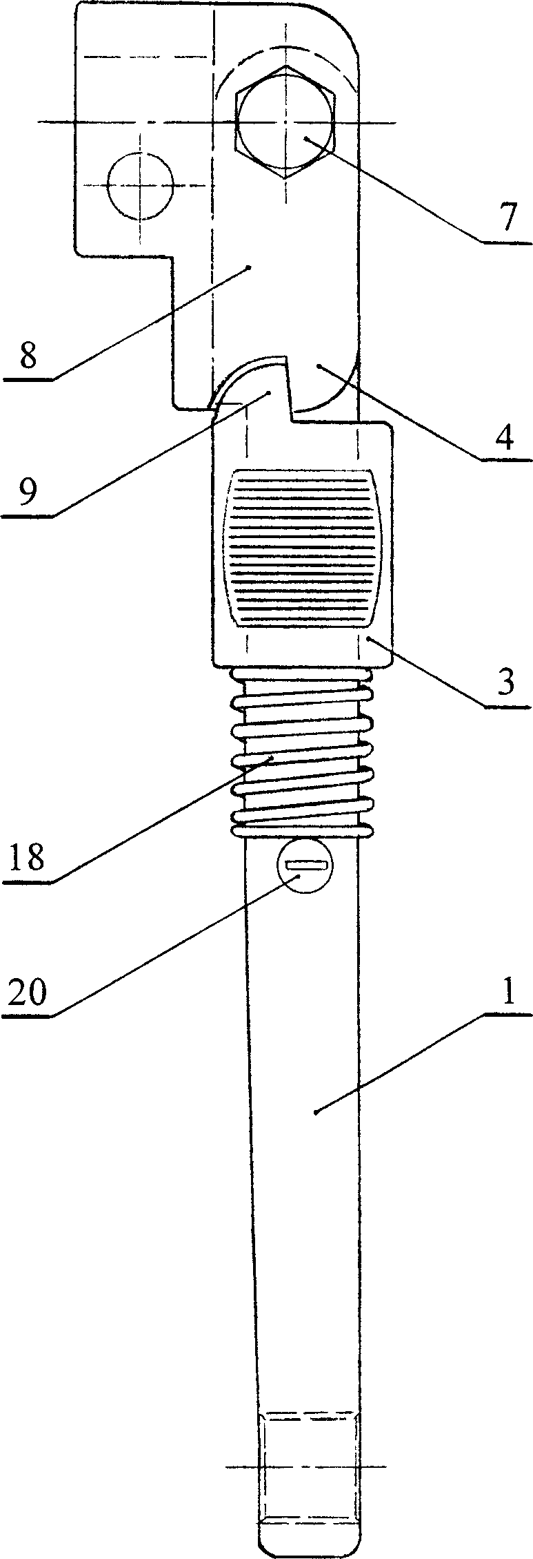 Rapid-folding crank for bicycle