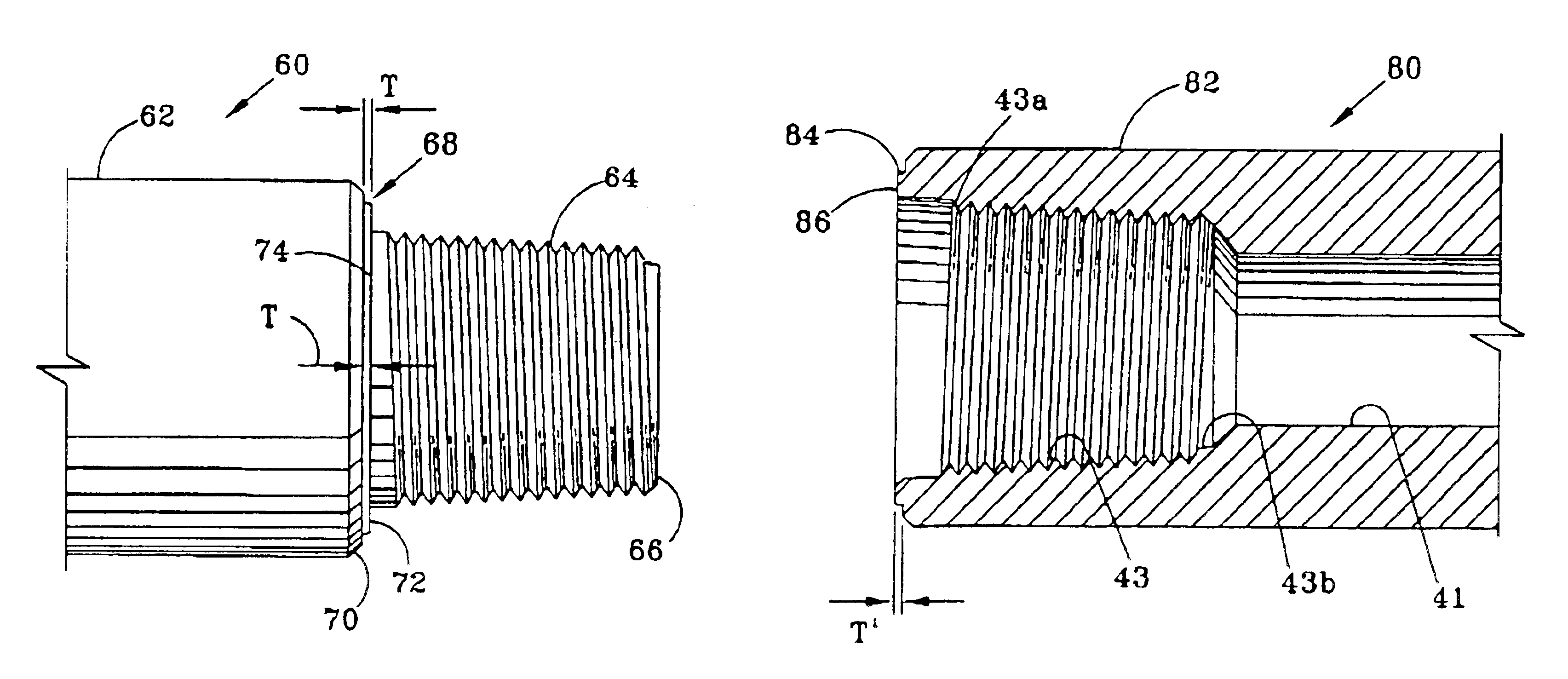 External refacing indicator for a tool joint