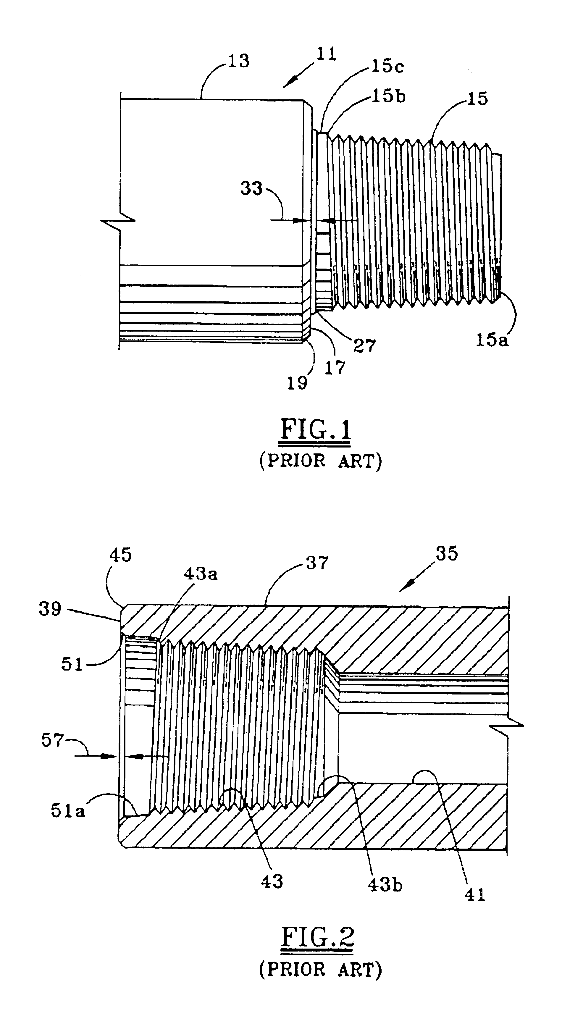 External refacing indicator for a tool joint