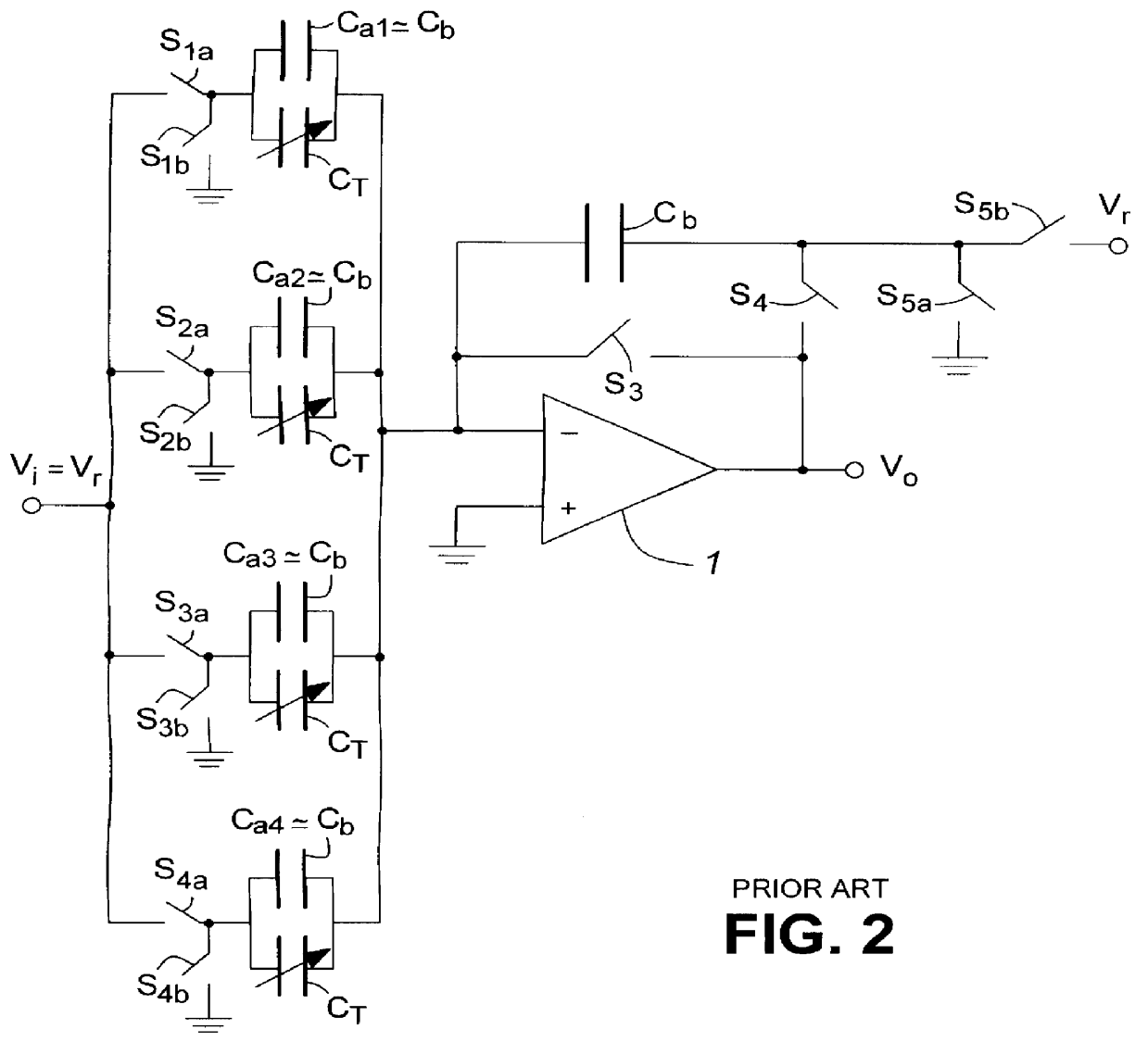 Generalized procedure for the calibration of switched capacitor gain stages