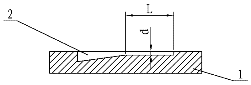 Water-based color chip for artificial leather and preparation method thereof