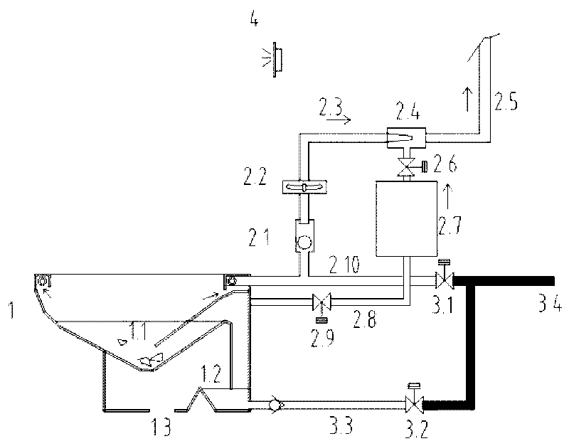 Vacuum-assisted toilet