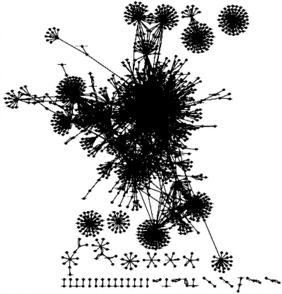 Triple network resource propagating method