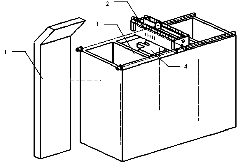 3D printing clay molding sand mold device and method