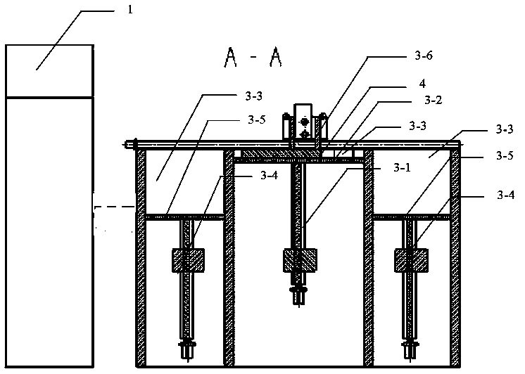 3D printing clay molding sand mold device and method