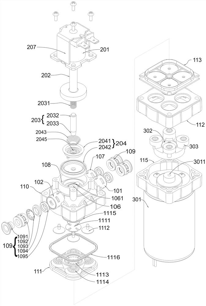 Pump and liquid conveying equipment