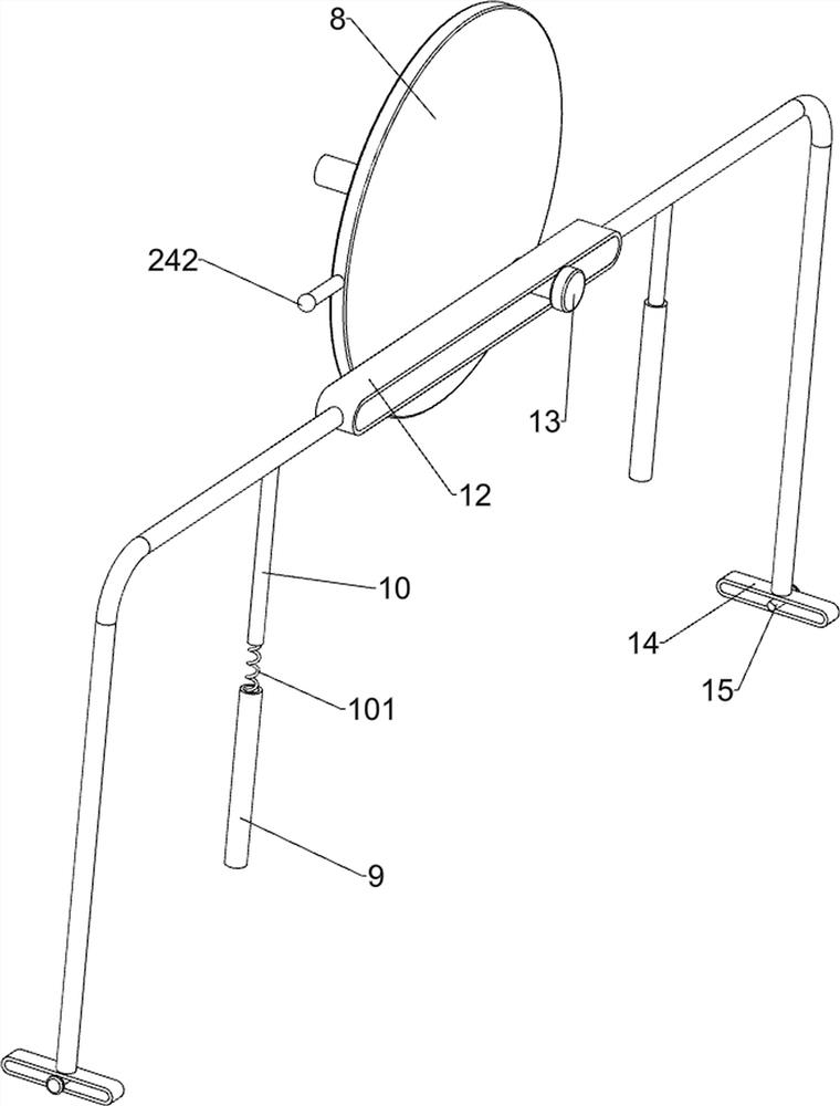 Rapid brick watering device for building