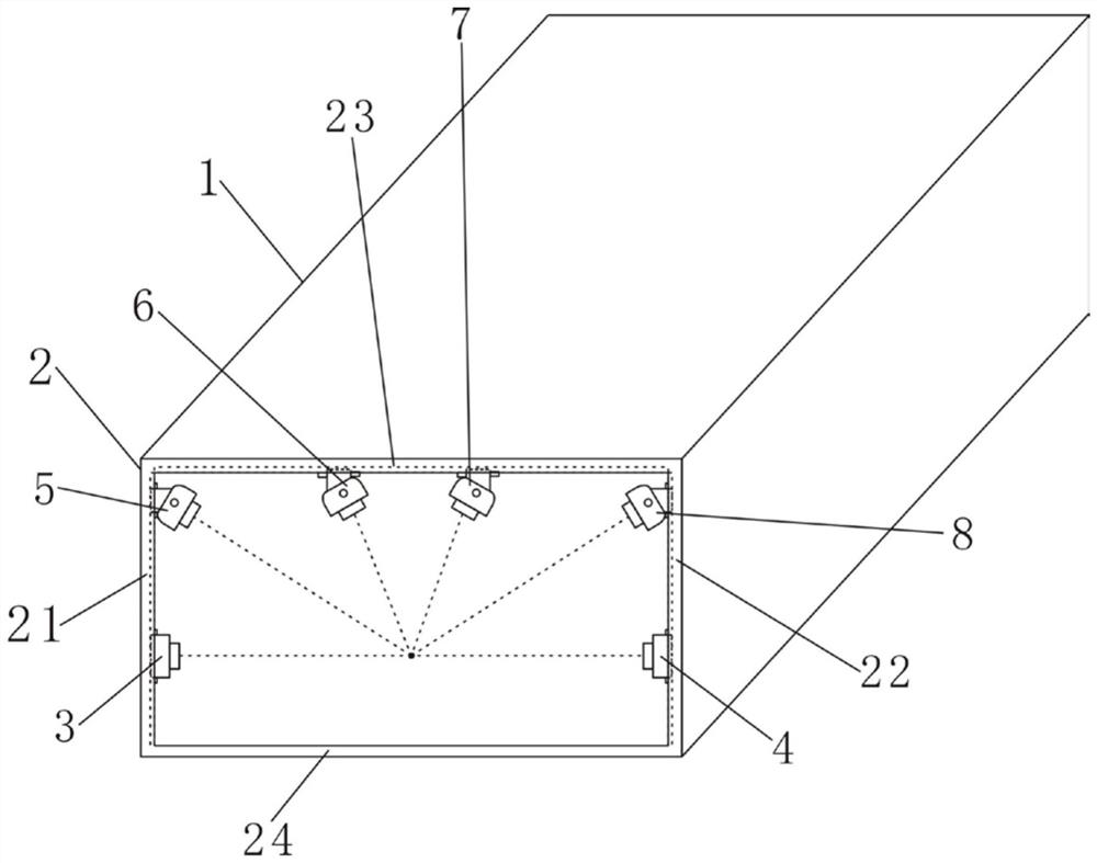 A system and method for acquiring and managing three-dimensional data on the surface of a civil aviation aircraft fuselage