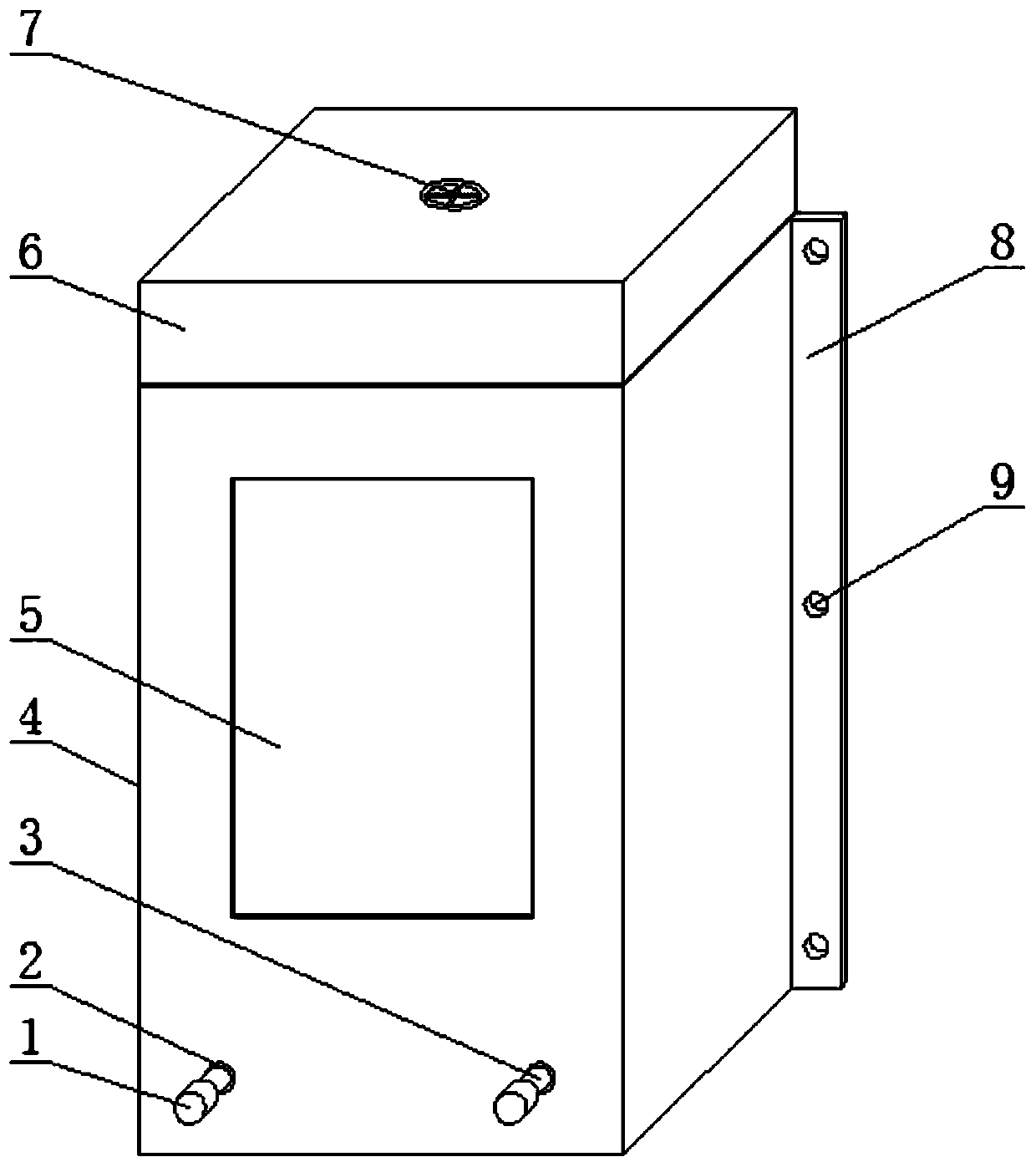 Firmly fixed transformer for general-purpose aeroplane