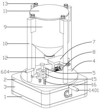 A chicken killing device suitable for families