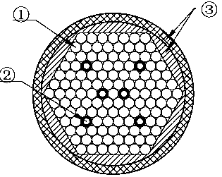 Stay cable structure of stay cable bridge utilizing ventilation steel pipes for dehumidification