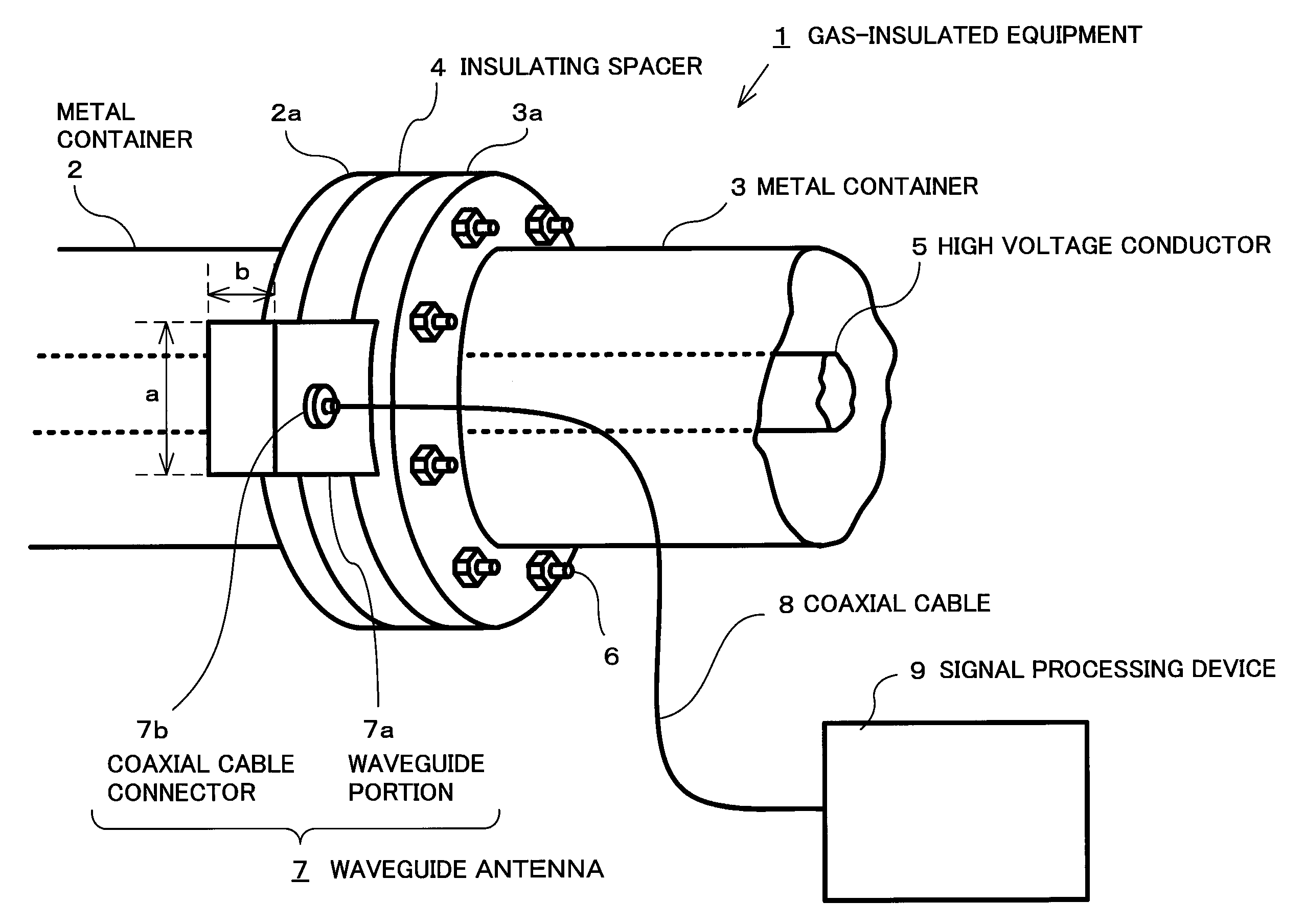 Partial discharge detection device