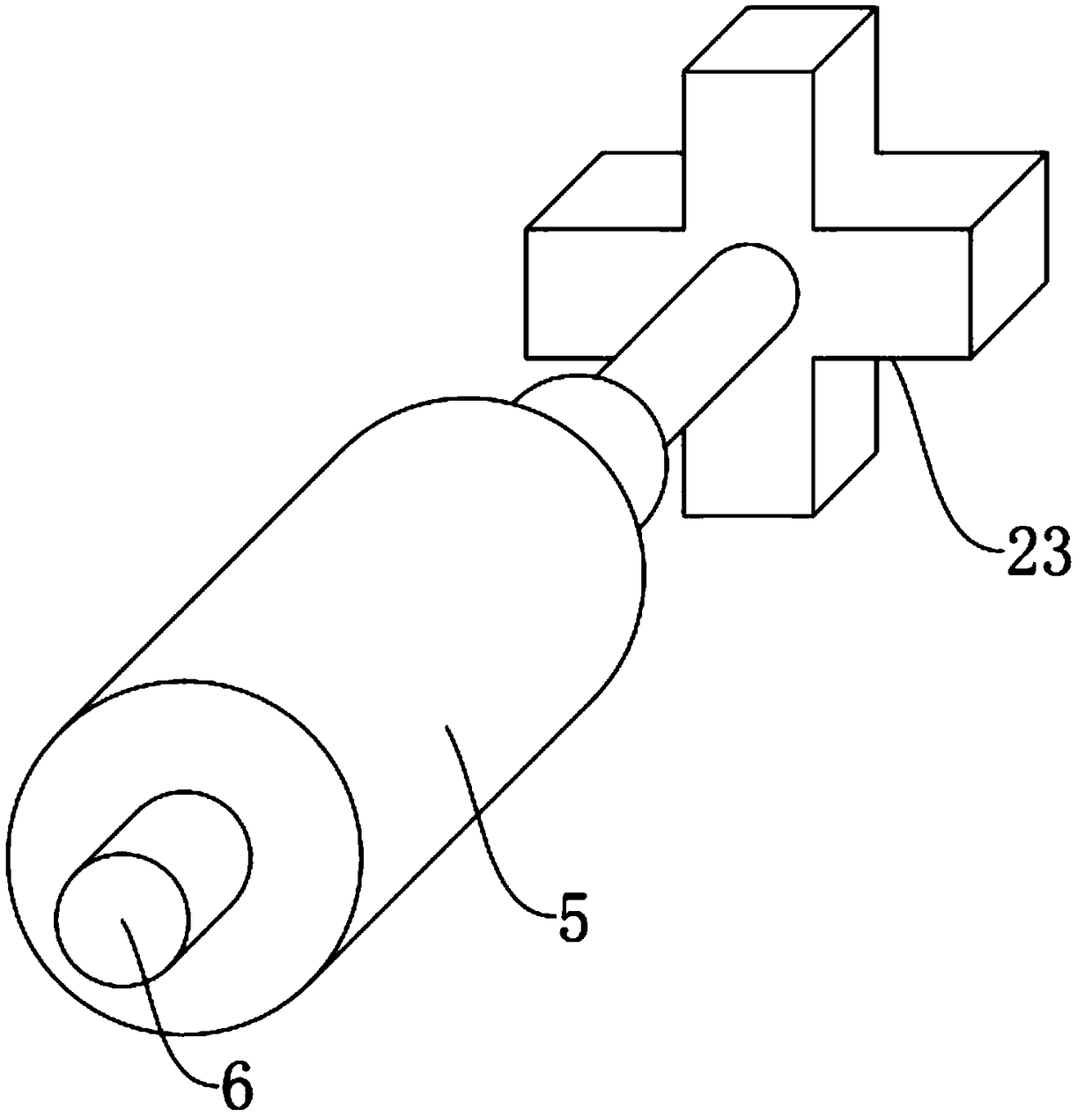 Stir-frying rate control device of automatic stir-frying machine