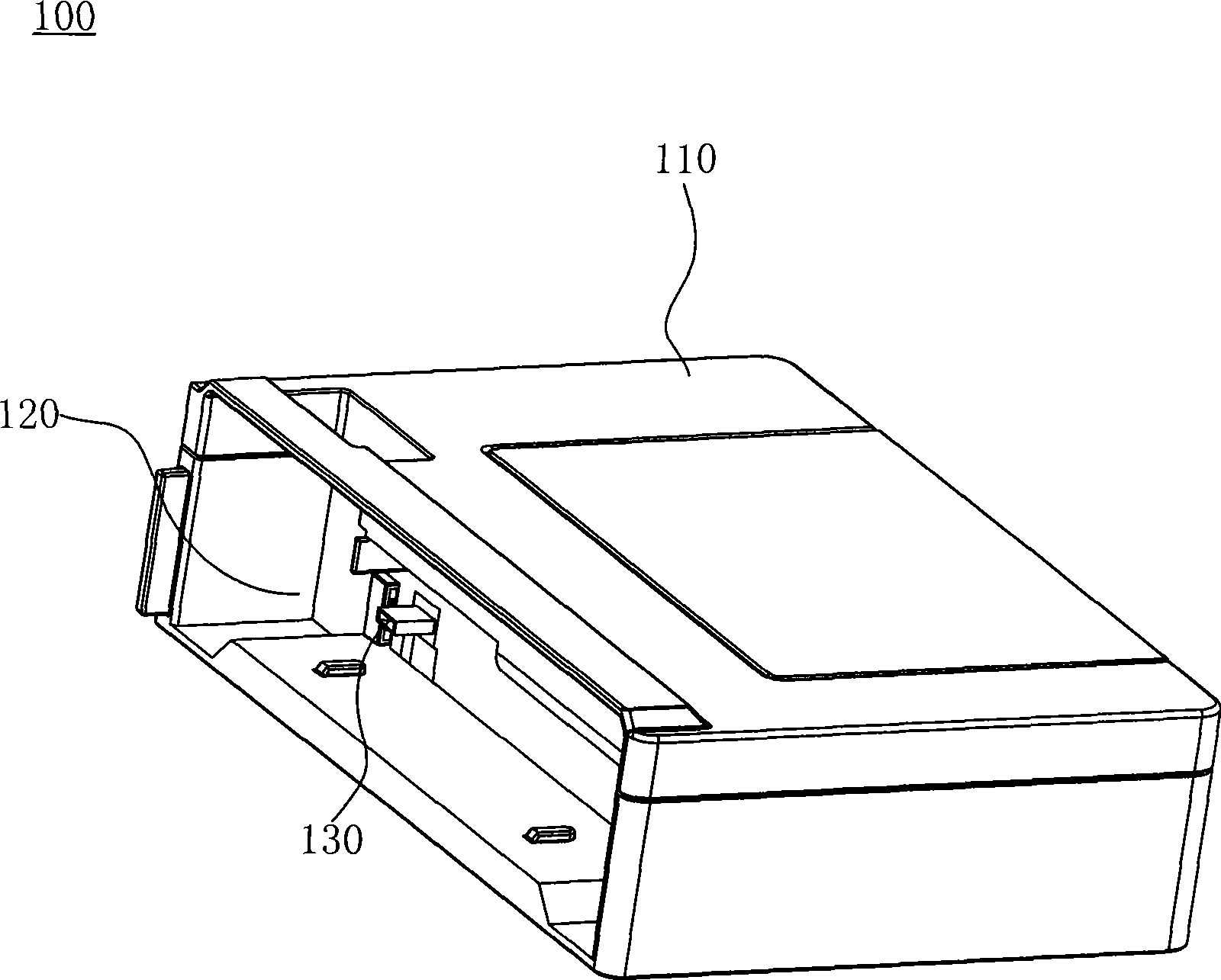 Continuous paper feed scanning method and continuous paper feed device