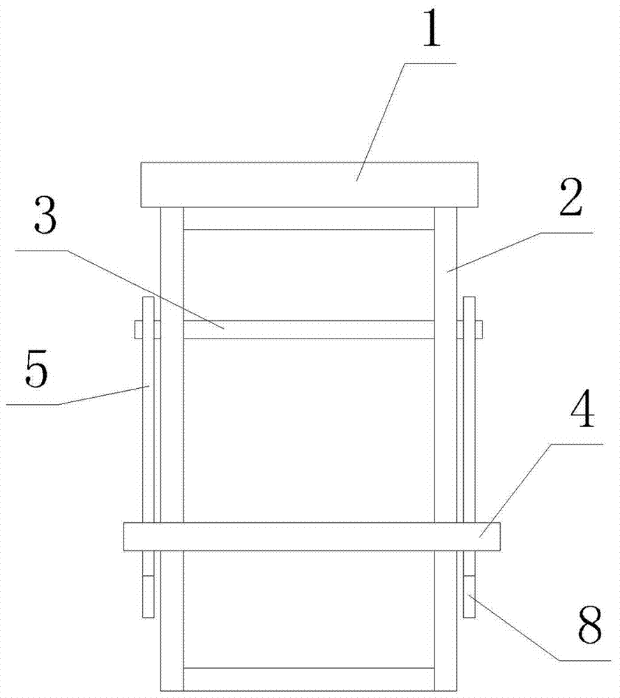 Construction platform of elevator shaft and method for utilizing construction platform to construct elevator shaft