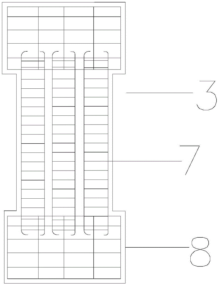 A method for strengthening the structure of the pc frame with energy-dissipating columns attached to and outsourced with steel connections