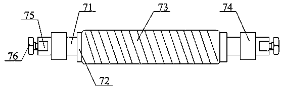 A simple stair loading tray