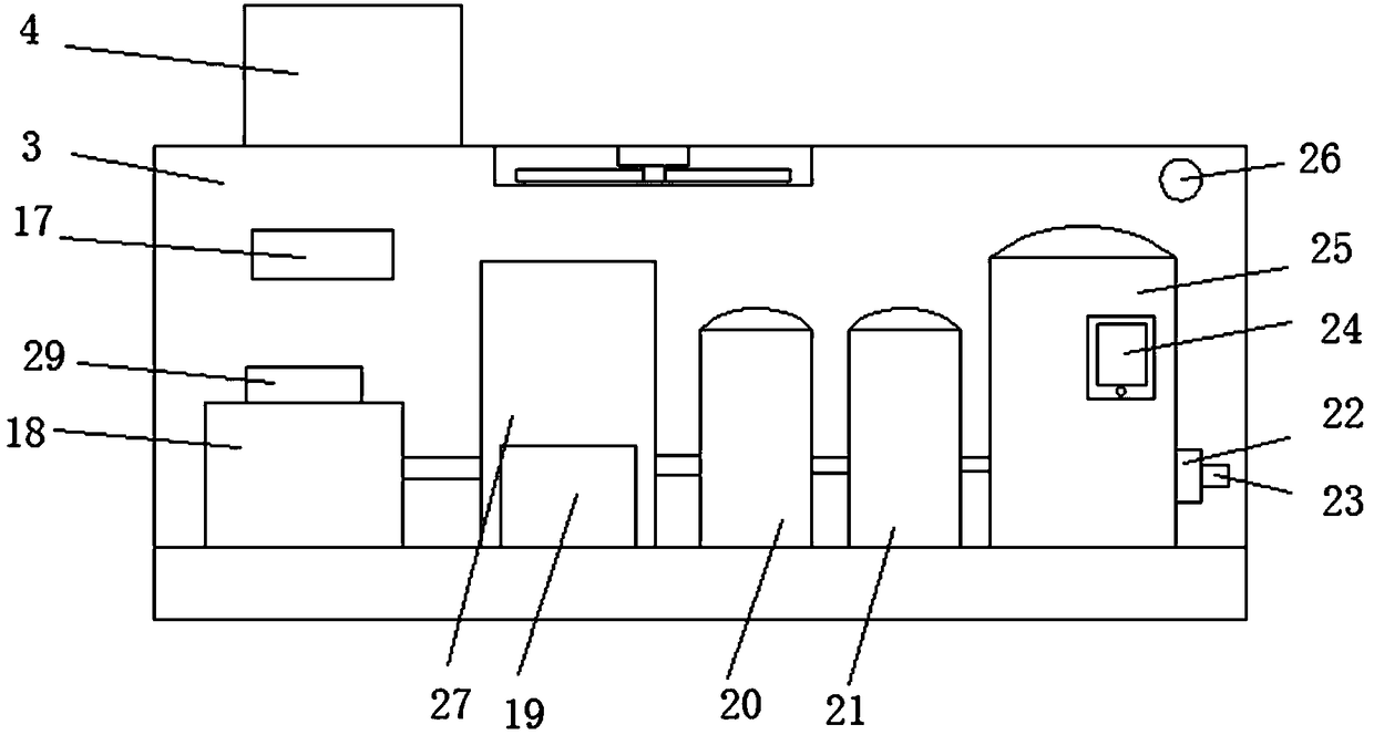 Hydrogen production equipment with flexible movement