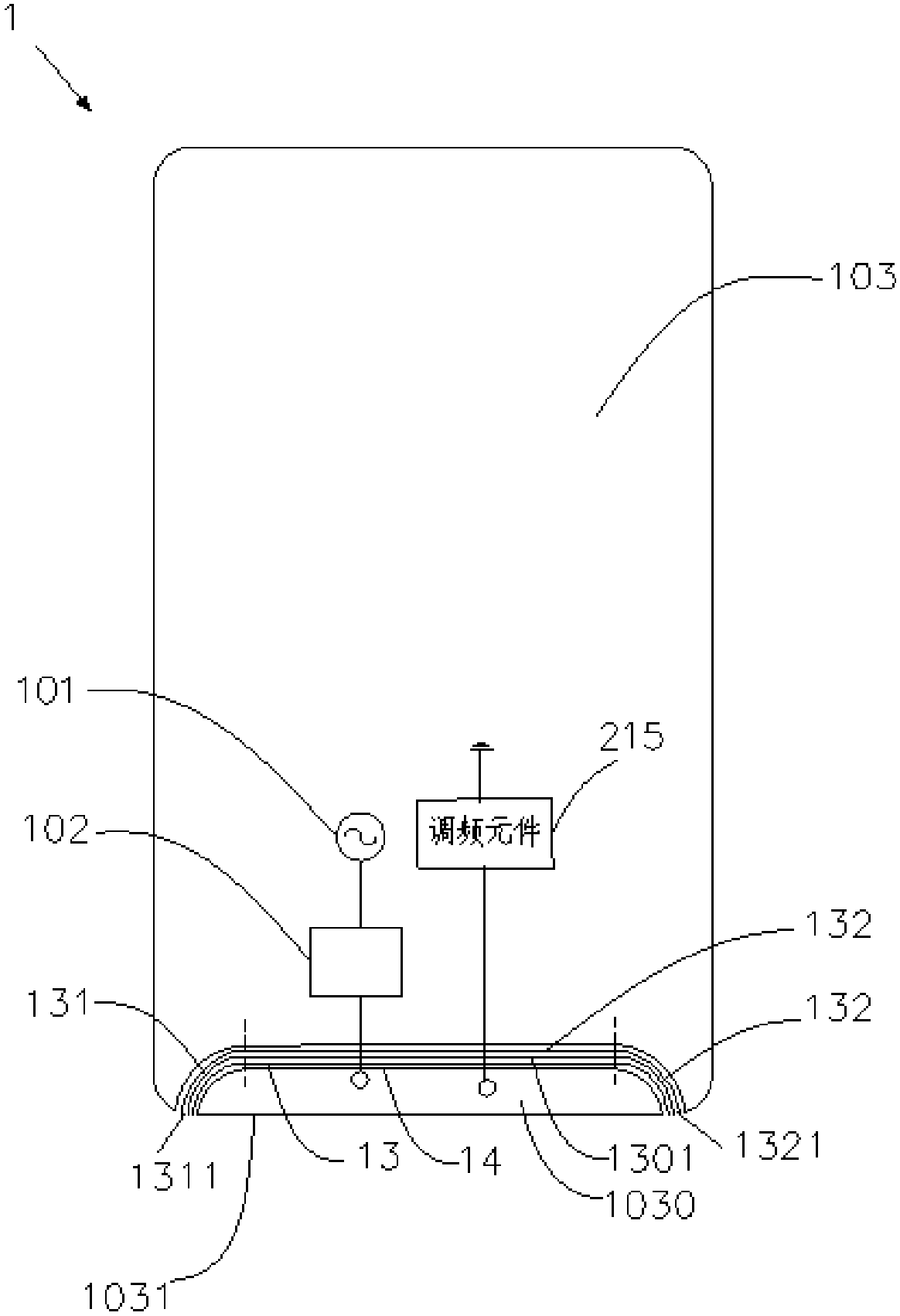 Antenna devices and terminal equipment