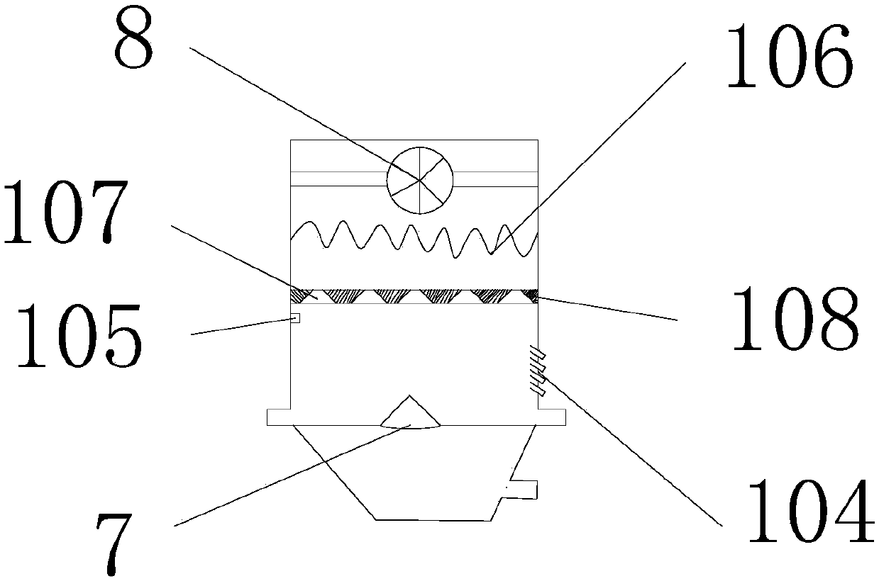 Automatic drying device for agricultural products