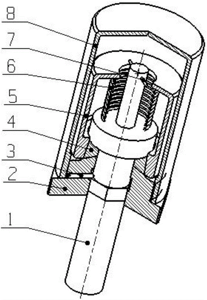 An unlocking device using shape memory material