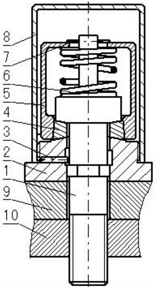 An unlocking device using shape memory material