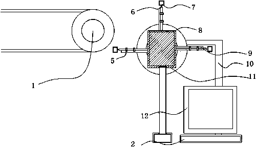 Intelligent discharging device