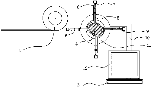 Intelligent discharging device