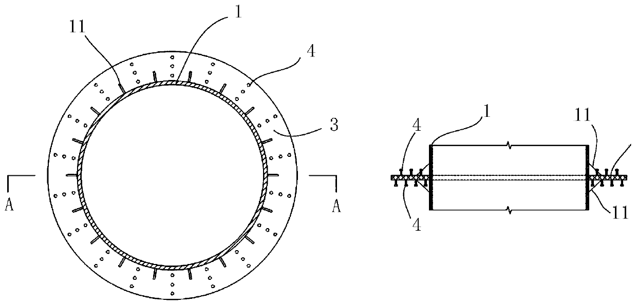 Basic performance improvement technique of basic ring type wind power tower