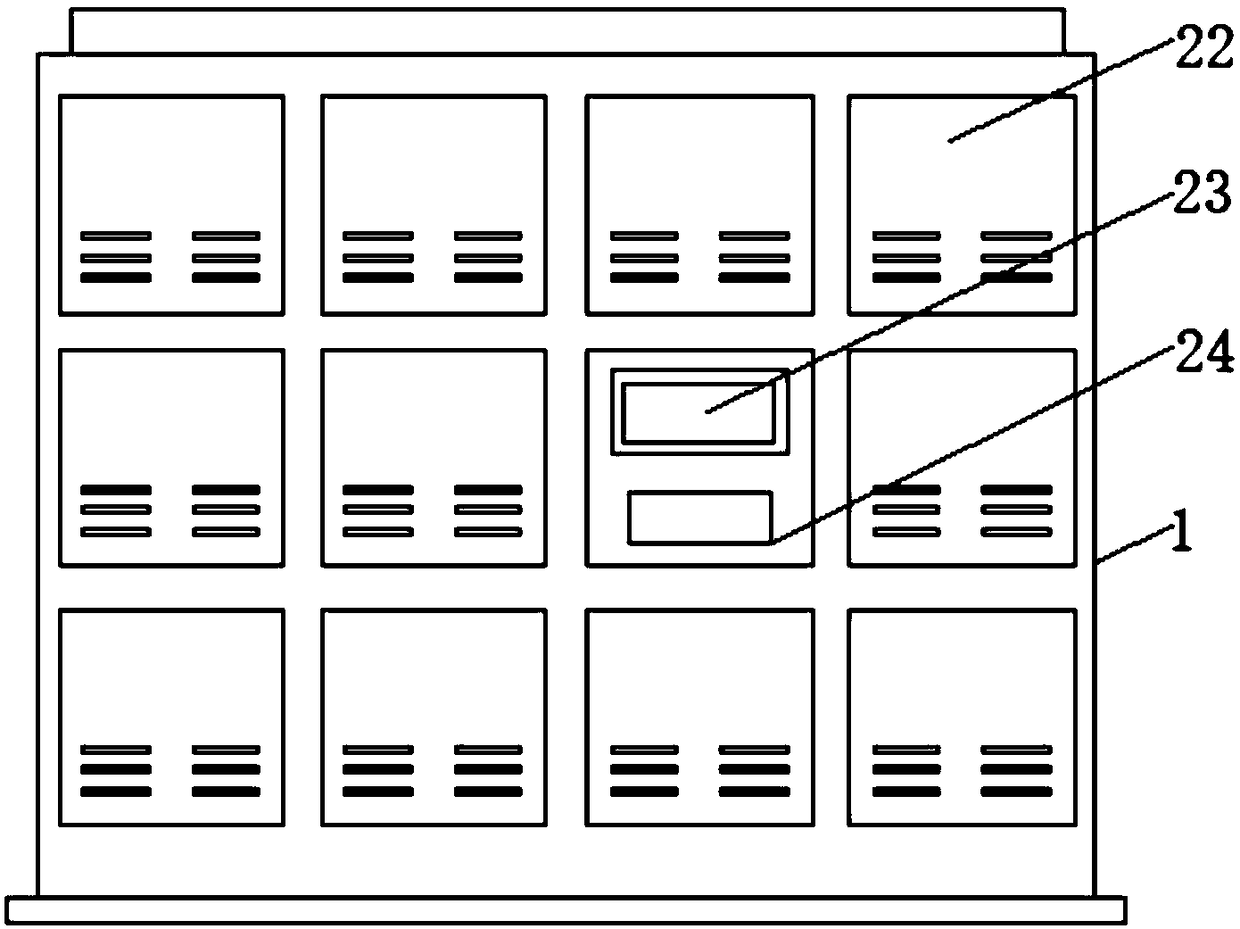 Electronic information storage equipment easy to operate and operation method