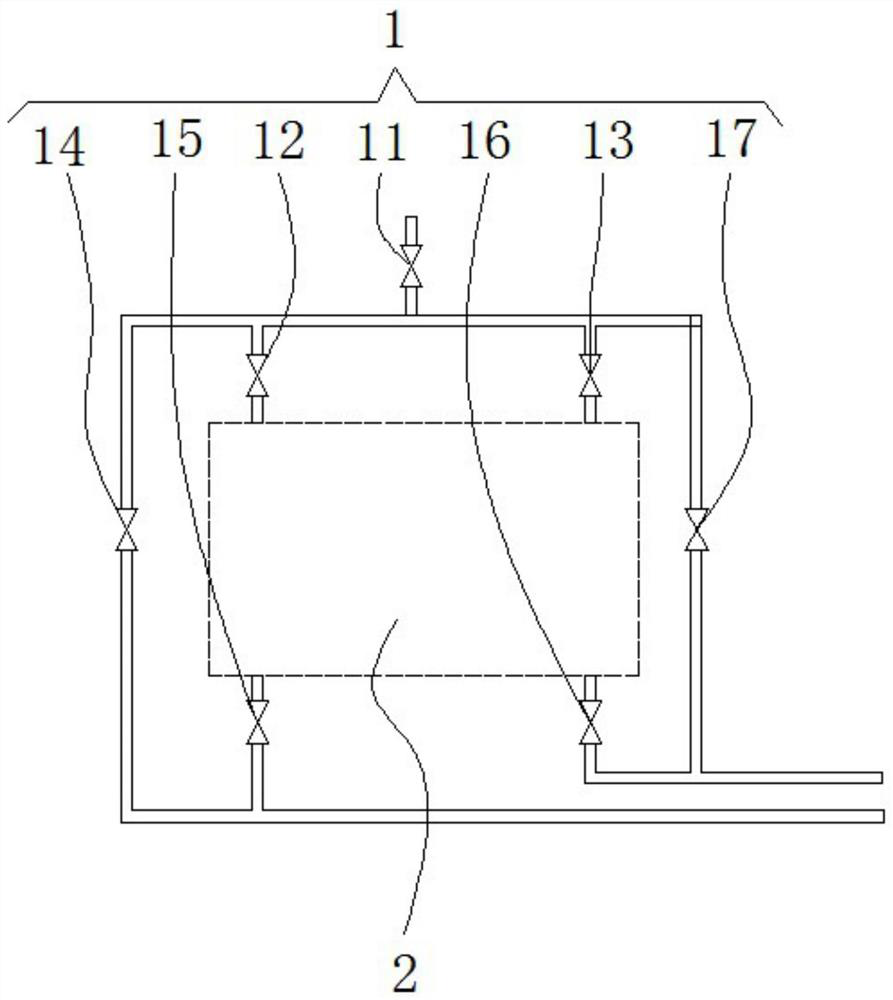 Wellhead return system and method for water injection well in oil field