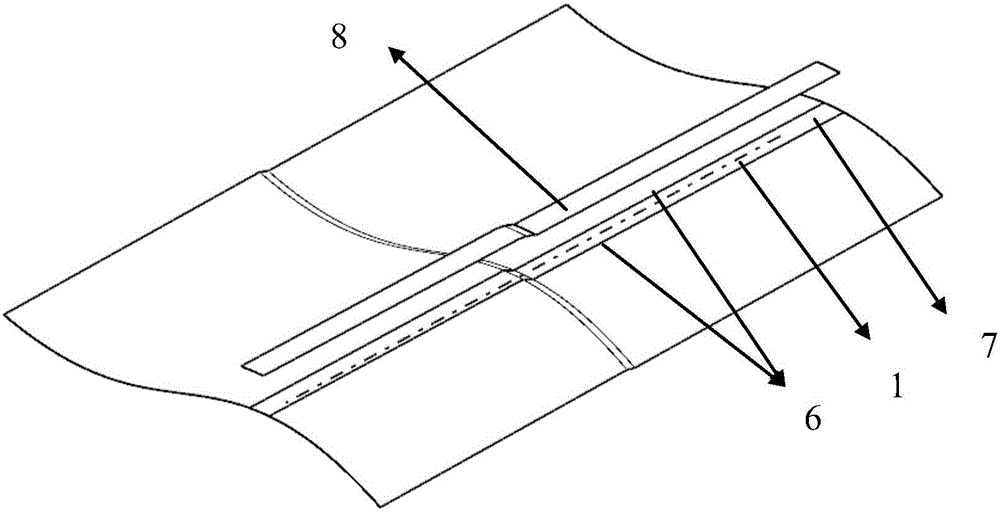 L-extrusion profile three-dimensional modeling method used for establishing faying surface as complex surface