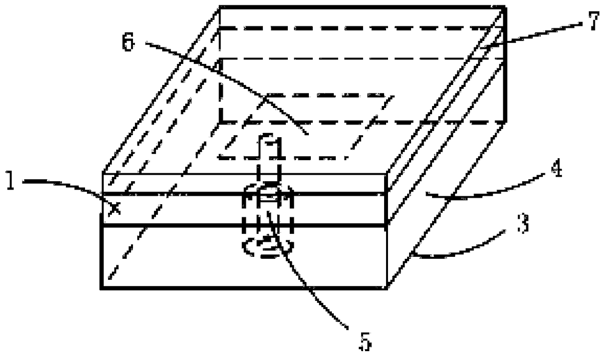 Large-scale k-band conformal antenna array and preparation method thereof