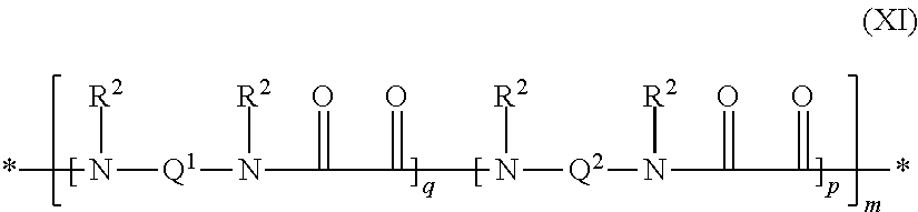 Polyamides modified with (PER)fluoropolyether segments