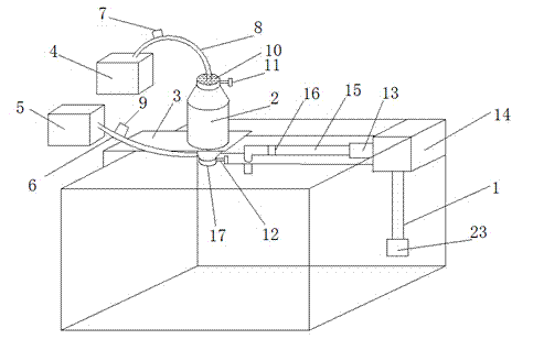 Novel automatic-feeding ecological fish tank