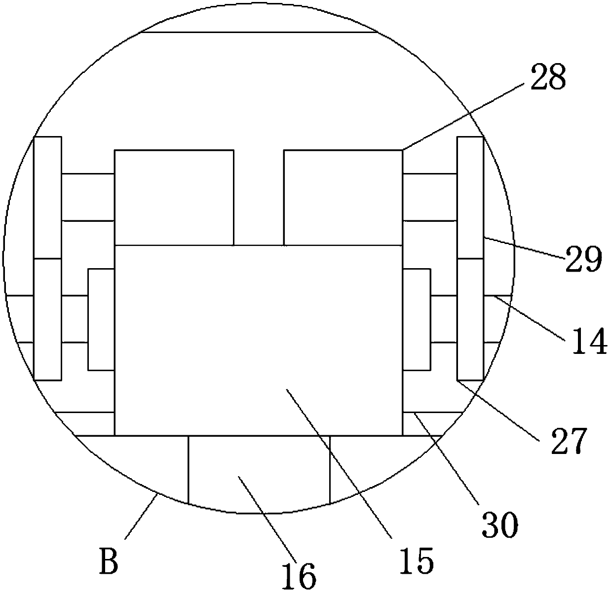 Carton box testing device