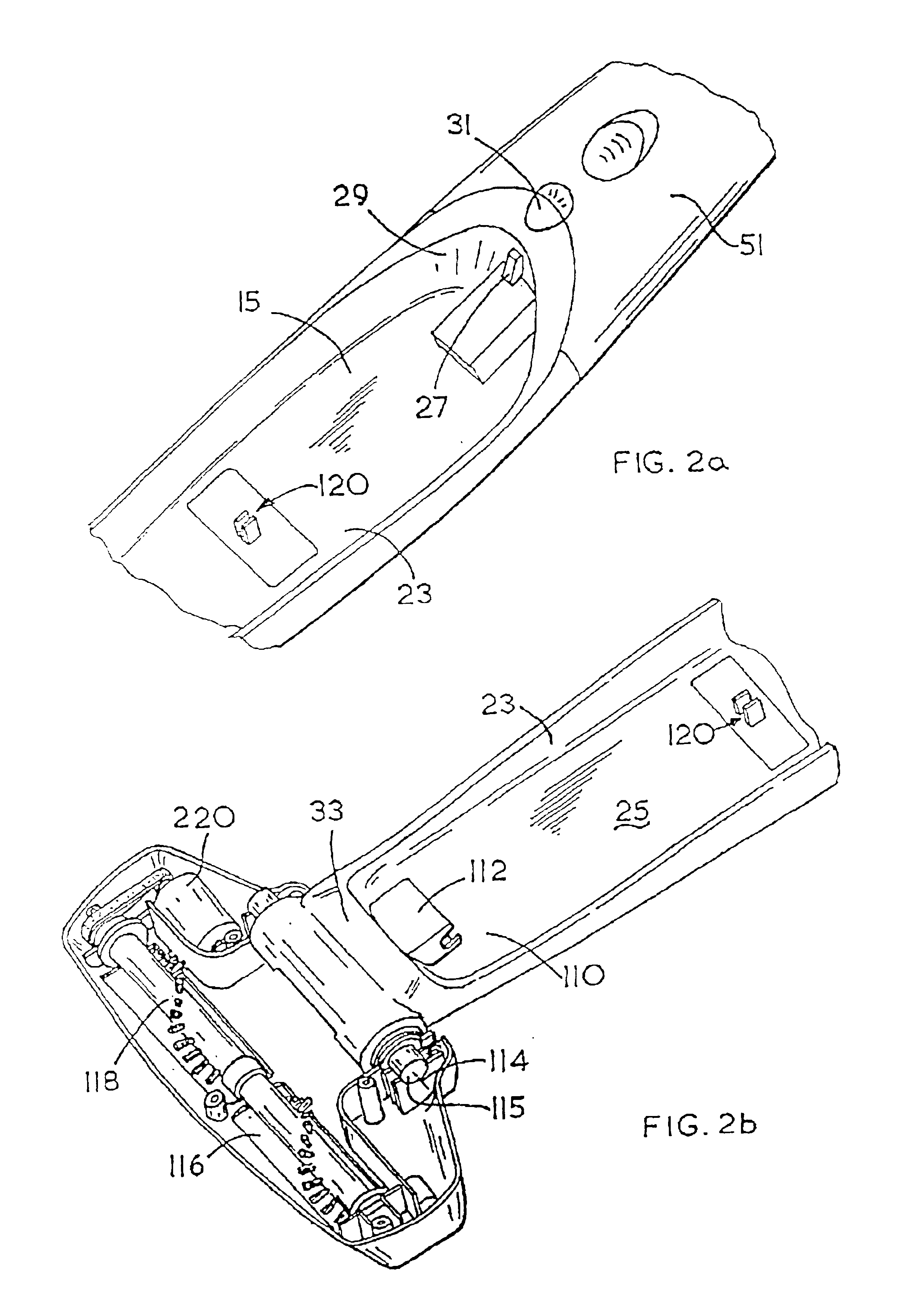 Multi-operational battery powered vacuum cleaner