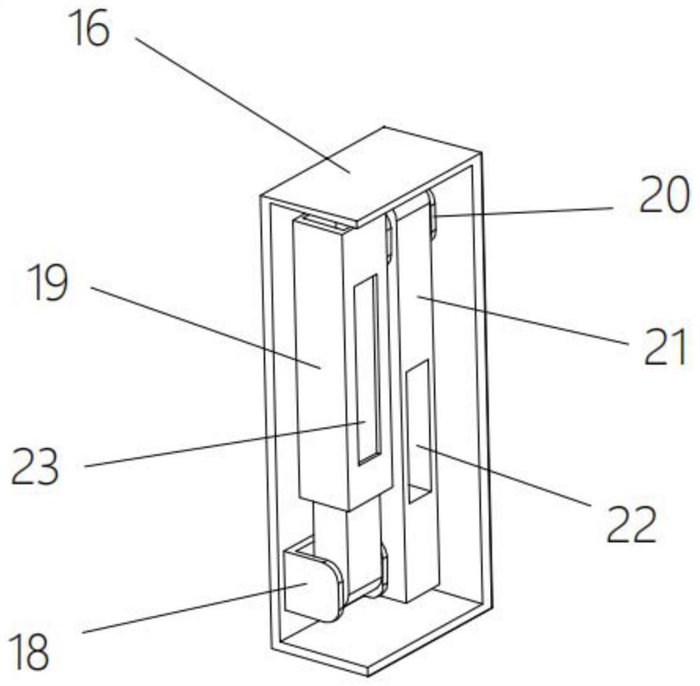 Sandwich integrated insulation board suitable for zero-carbon building