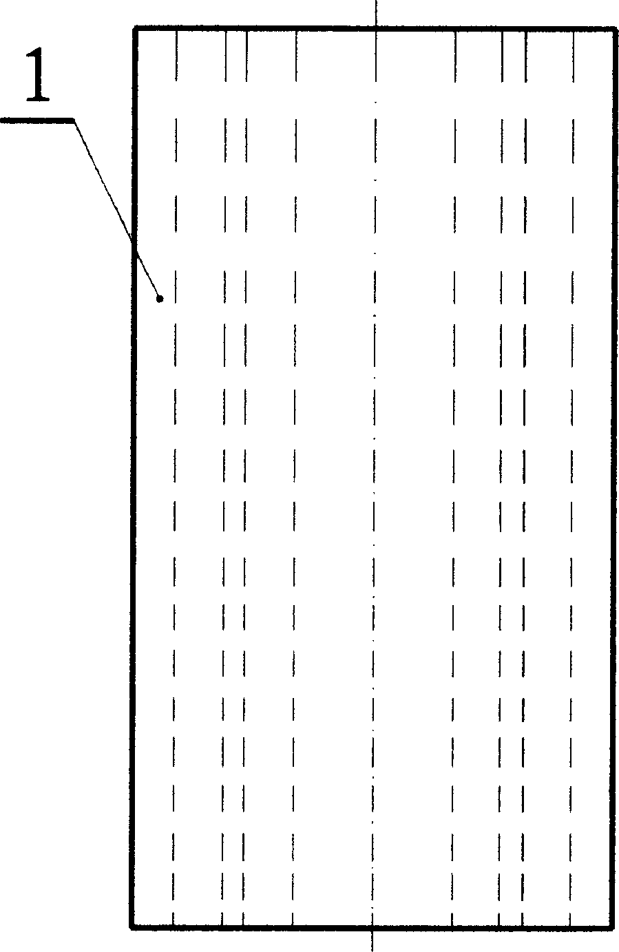 Method for producing natural mineral adsorption filter element