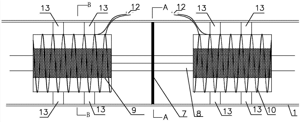 Novel tuning gas-liquid column damper with damping and frequency dual regulation function and structural vibration control system