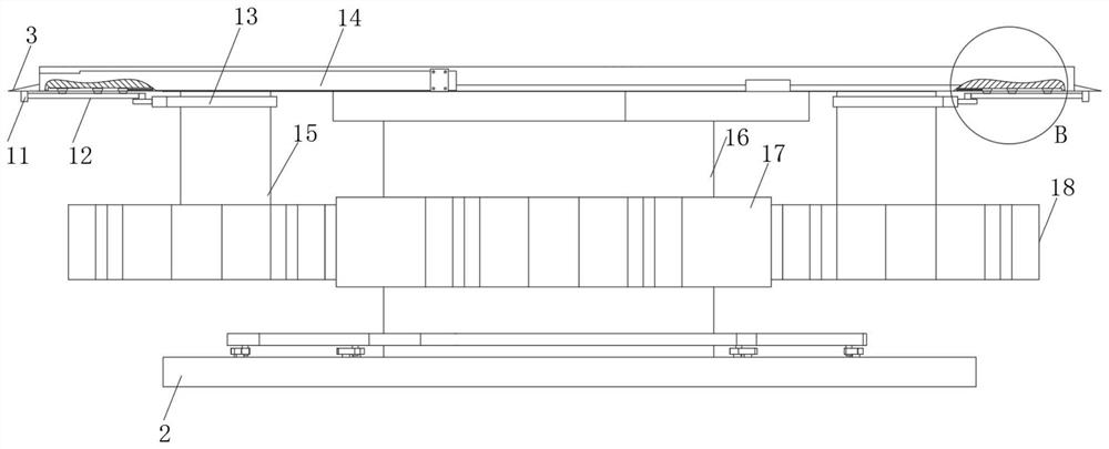 PCS type intelligent garage vehicle carrying plate type rotating mechanism convenient to butt joint