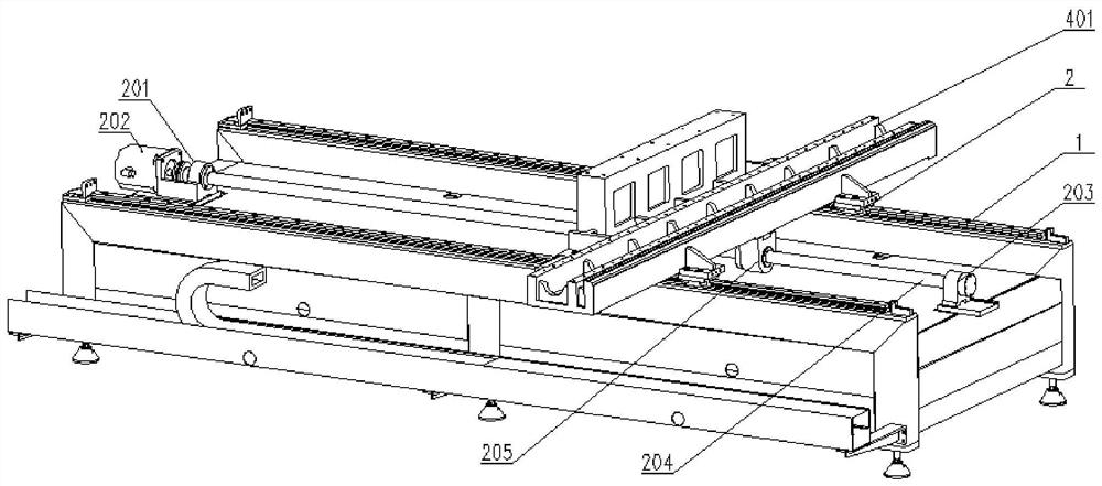 Numerical control hinge drilling machine