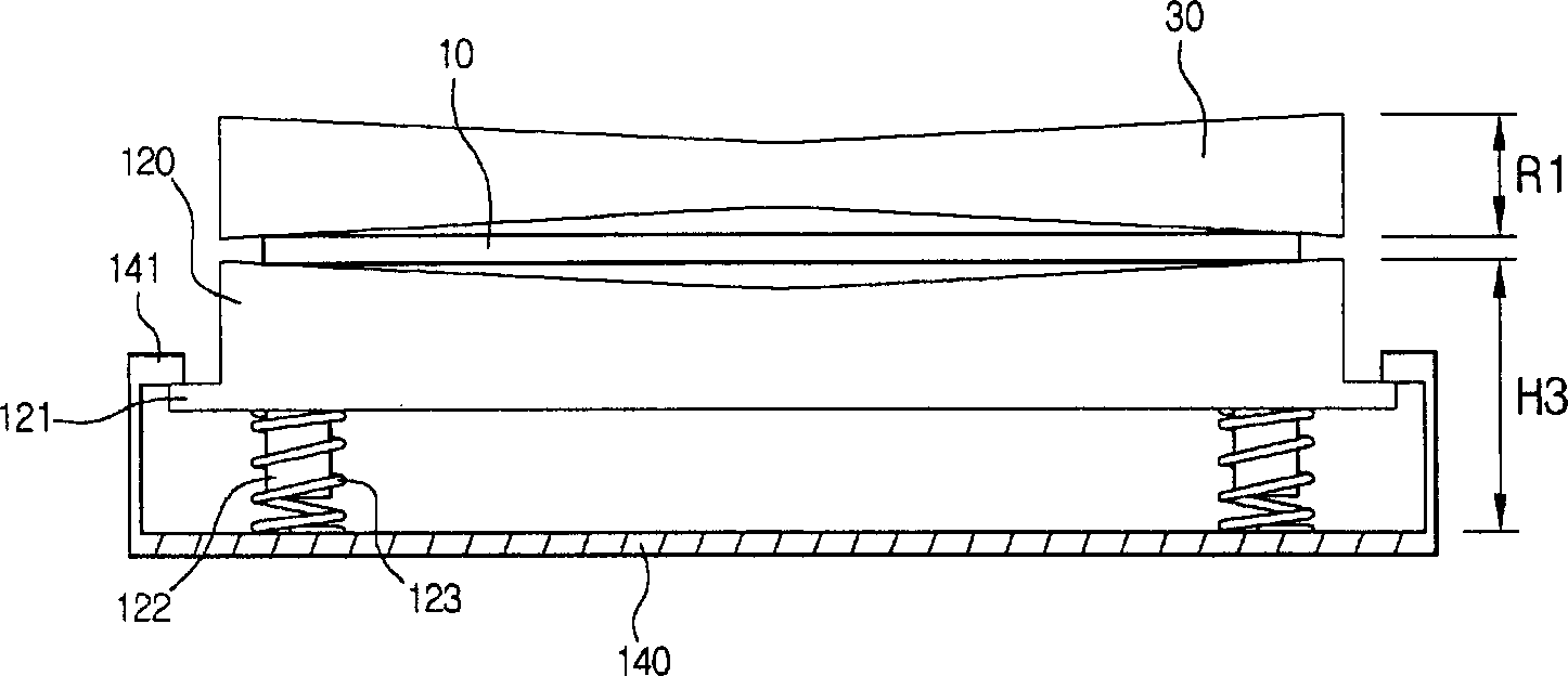 Balancing set for optical disk in optical disk driver