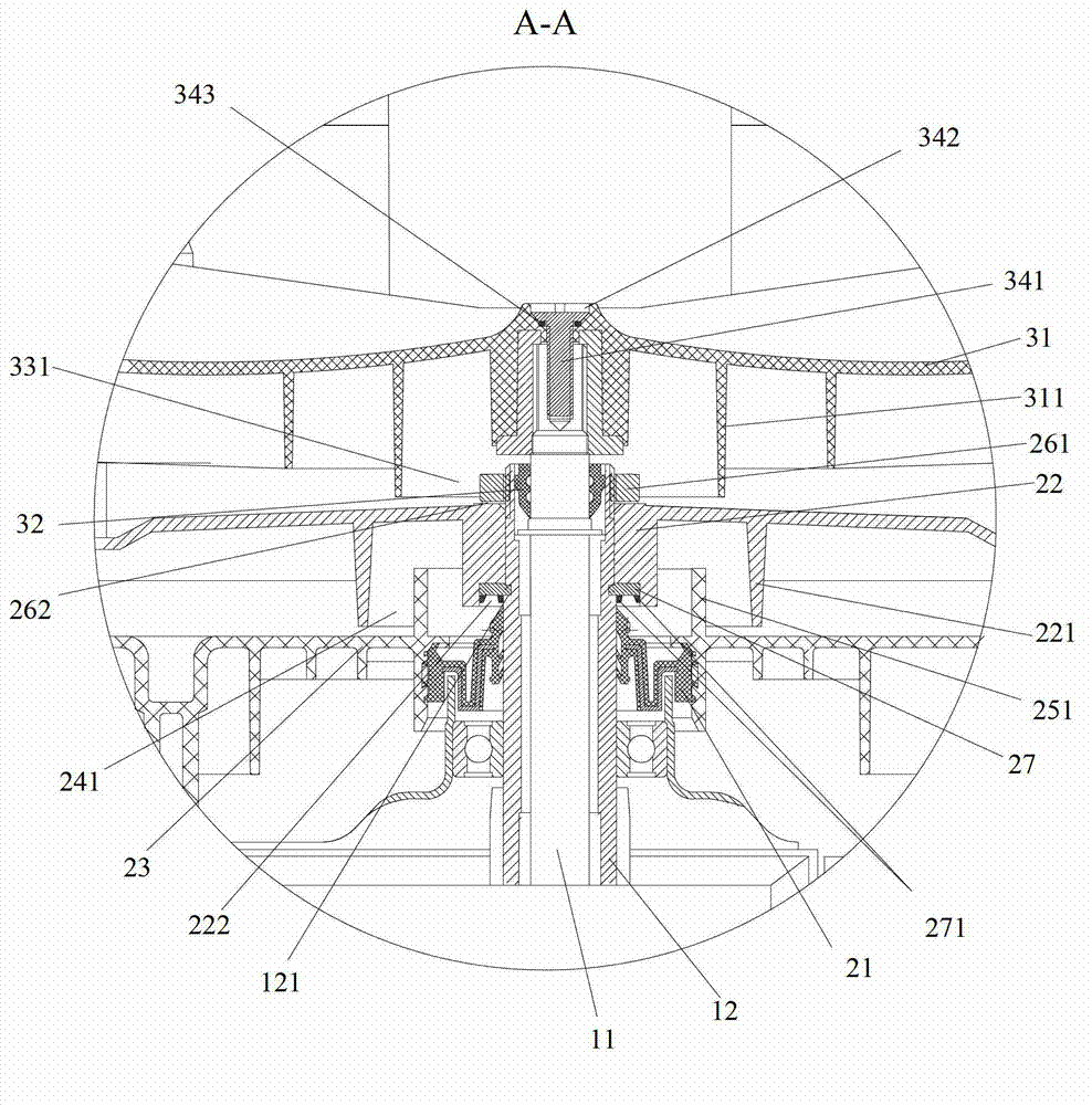 Anti-leakage pulsator washing machine