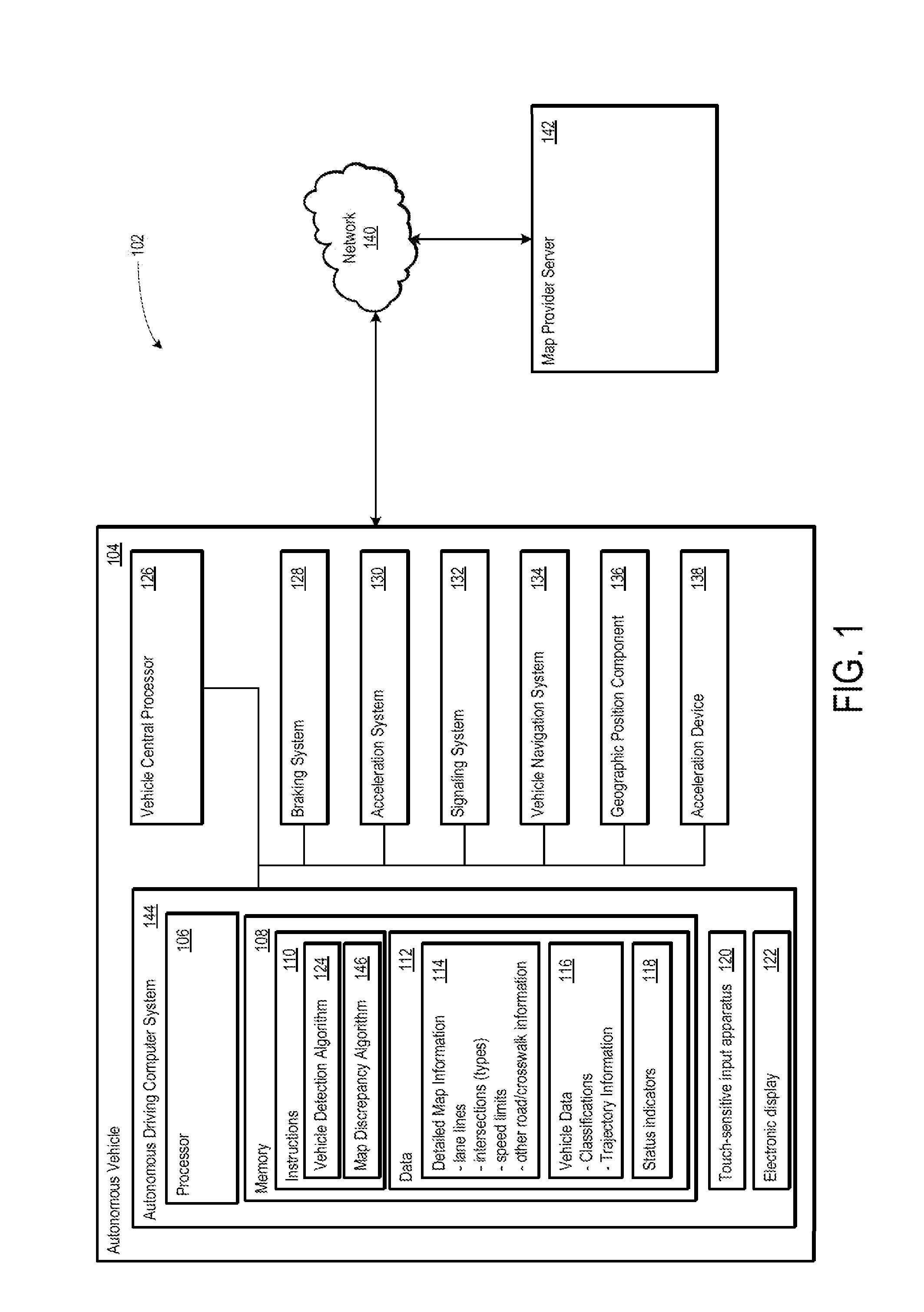 Determining changes in a driving environment based on vehicle behavior