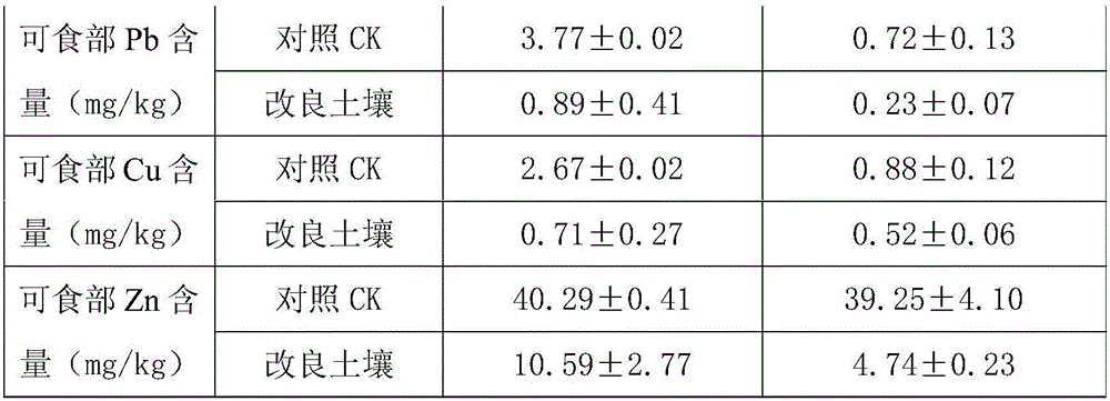 Method for maintaining in-situ chemical improvement effect for acidic multi-metal contaminated soil